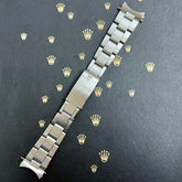 Rolex Date Midsize Oyster 17mm Stainless Steel Band Bracelet 7835 "262" Ends